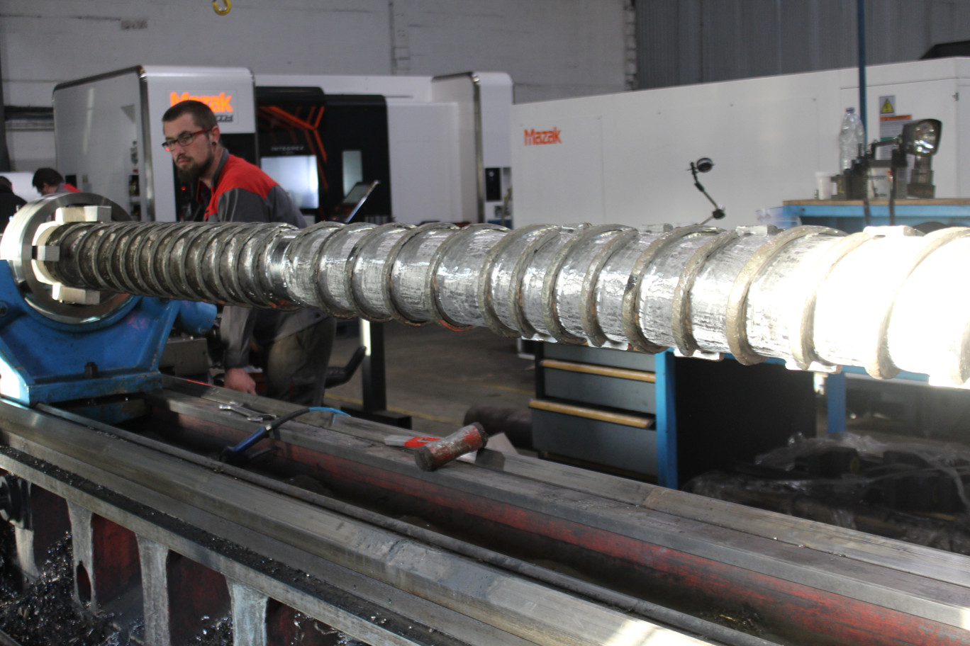 Dans les ateliers actuels de Mecalibre à Saint-Omer. Crédit Agence SOFIE