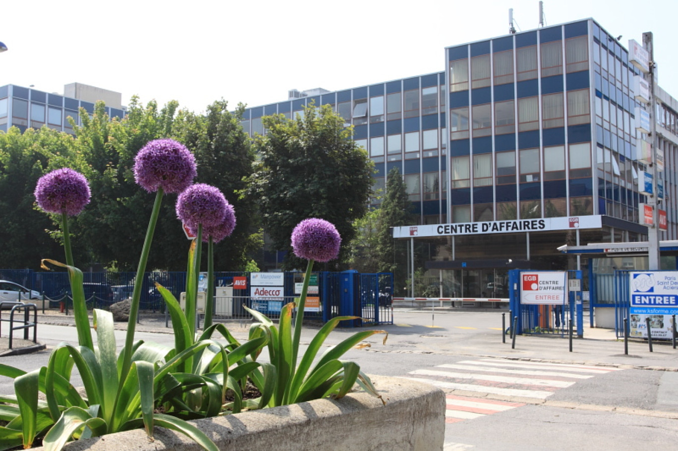 Le centre d'affaires EGB, 15 000 m² de bureaux modulables.