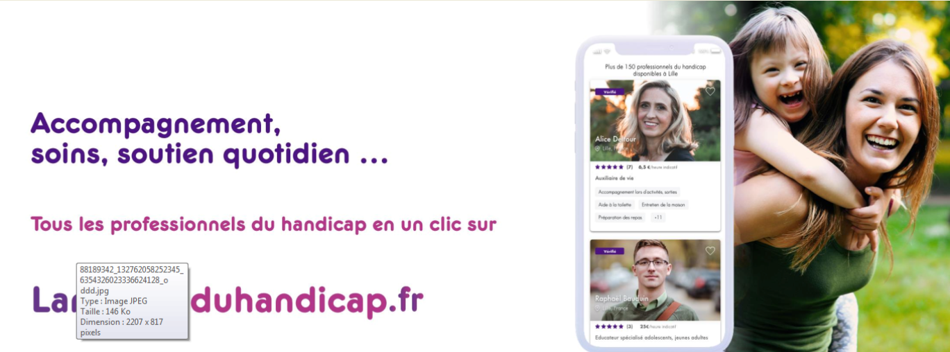 Grâce à la plateforme "Maisonduhandicap.fr", les personnes en situation d'handicap  peuvent accéder à un réseau complet de professionnels.