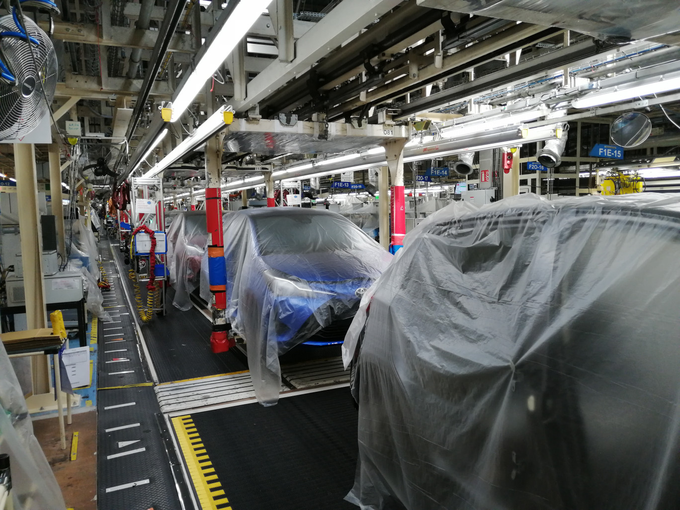 La production reprend demain chez Toyota à Onnaing