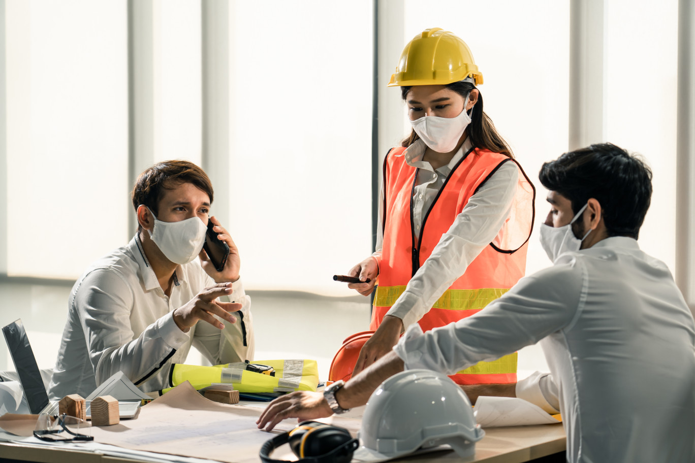 L'enjeu sanitaire est central pour les chefs d'entreprises.(C)AdobeStock