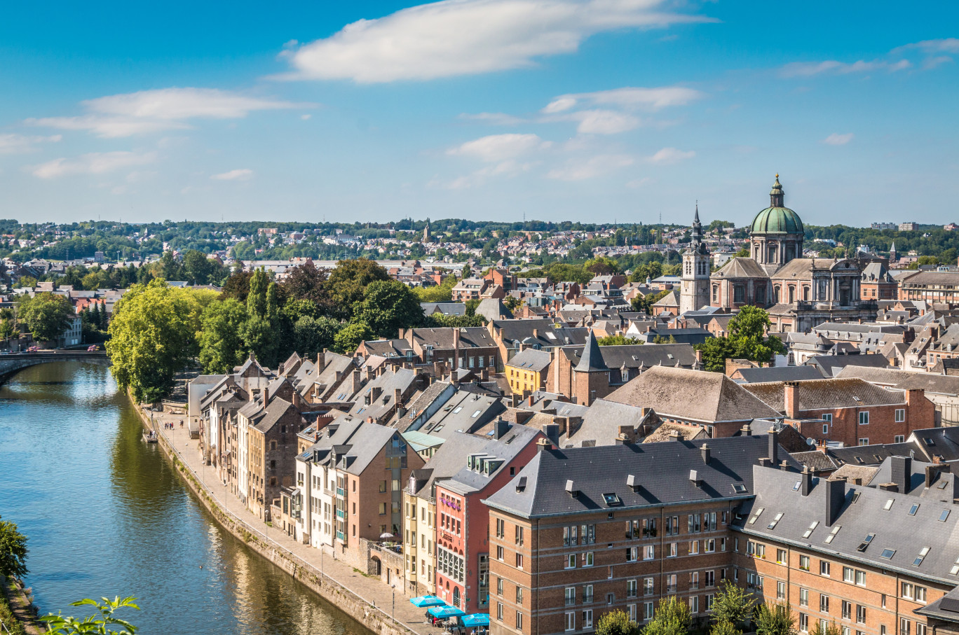 Namur, siège du gouvernement wallon. © pcalapre 