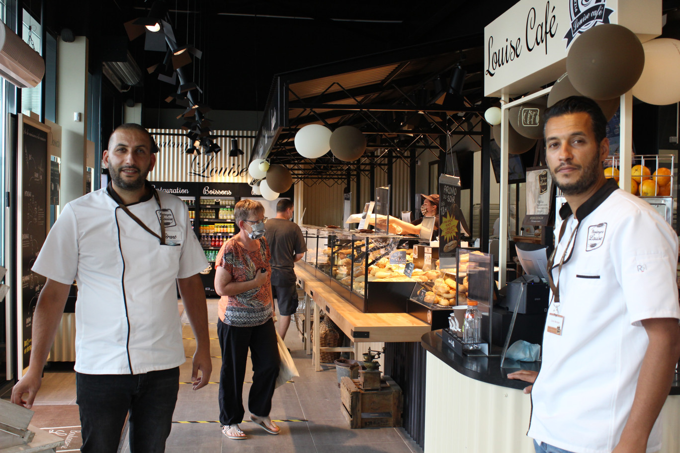 Les deux premiers franchisés Boulangerie Louise, à Breuil-le-Vert.