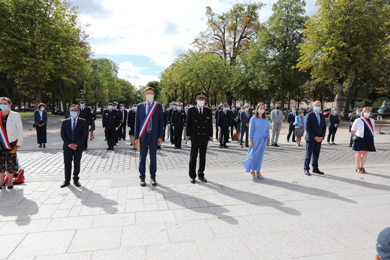 Crédit : Préfecture de Meurthe-et-Moselle Lors de la cérémonie au mémorial Désilles. 
