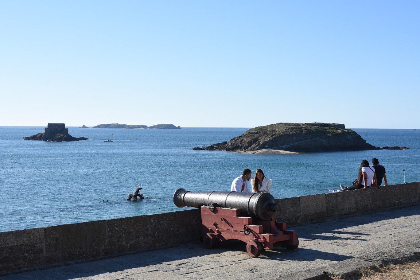 © : Karine Barbé
Saint-Malo, un «vaisseau de pierre» jugé imprenable. 
