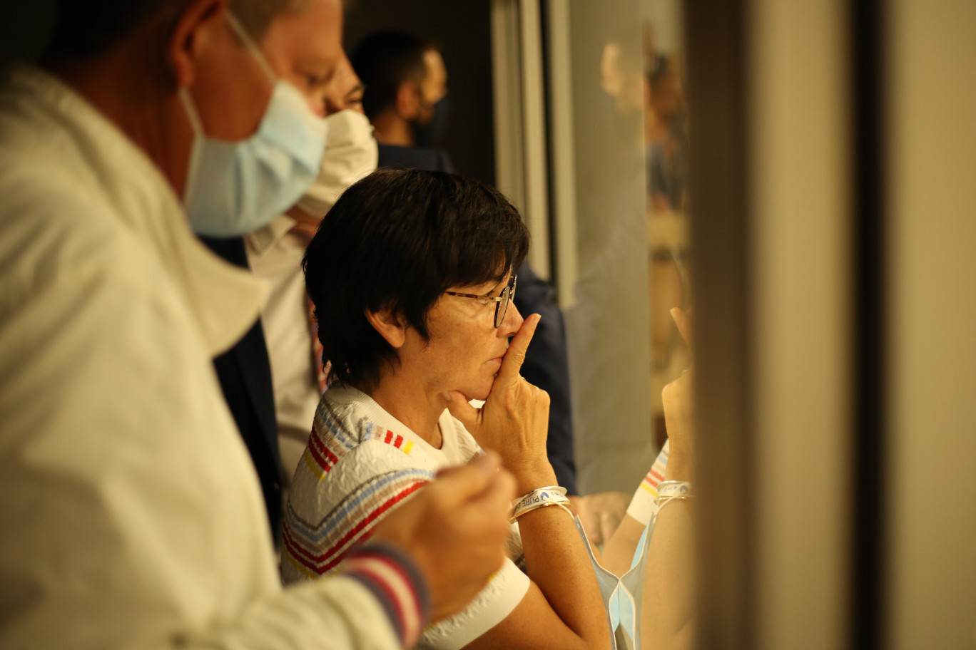 Annick Girardin était en visite prolongée à Capécure ce vendredi 31 juillet. (© Aletheia Press / C.Escaillet)