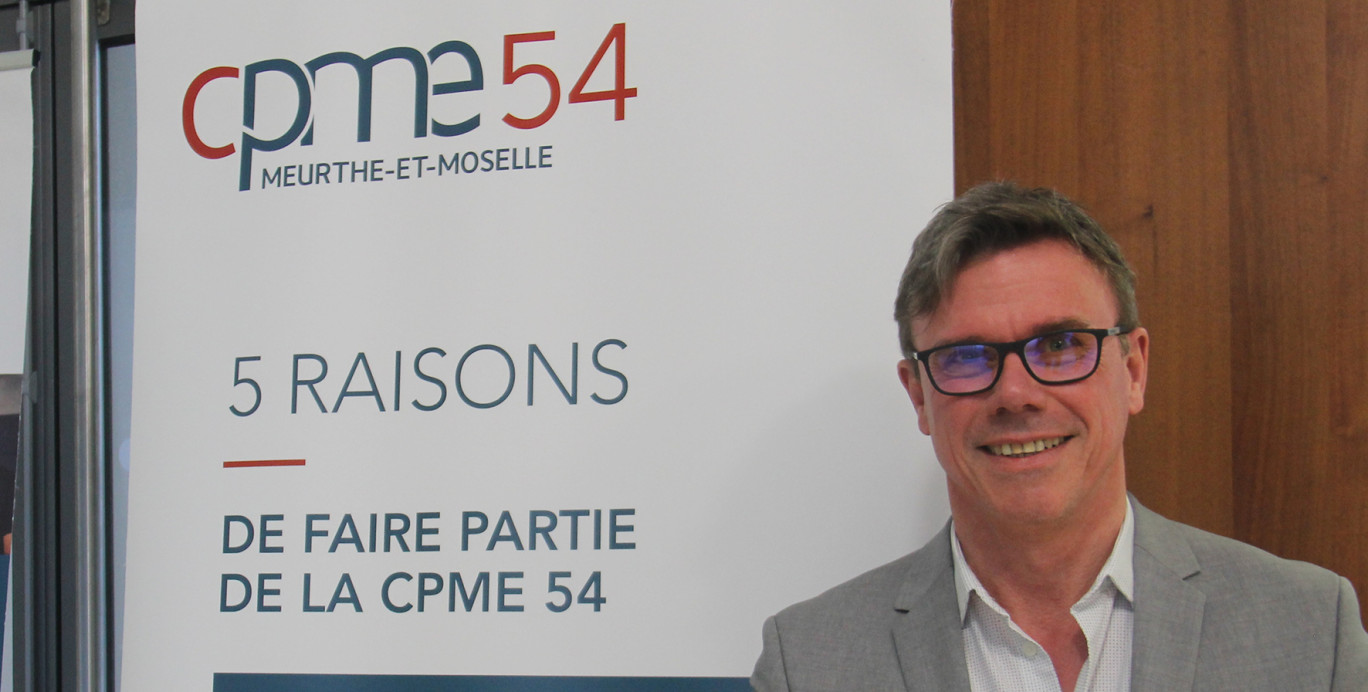 3 questions à… : Franck Bersauter, Président de la CPME 54