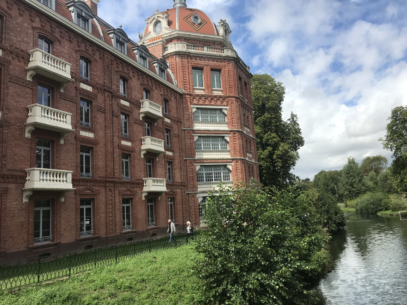 Familistère de Guise qui accueillait la 24ème édition de l'Université d'été des urbanistes