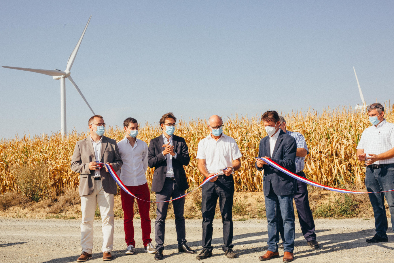 Le plus puissant parc éolien d'Engie Green inauguré dans le Caudrésis