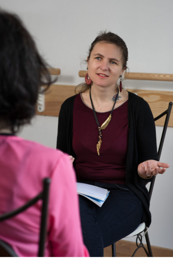 Anna Bavencoffe la responsable du cabinet de sophrologie au Havre (Crédit photo Marc Bernard)