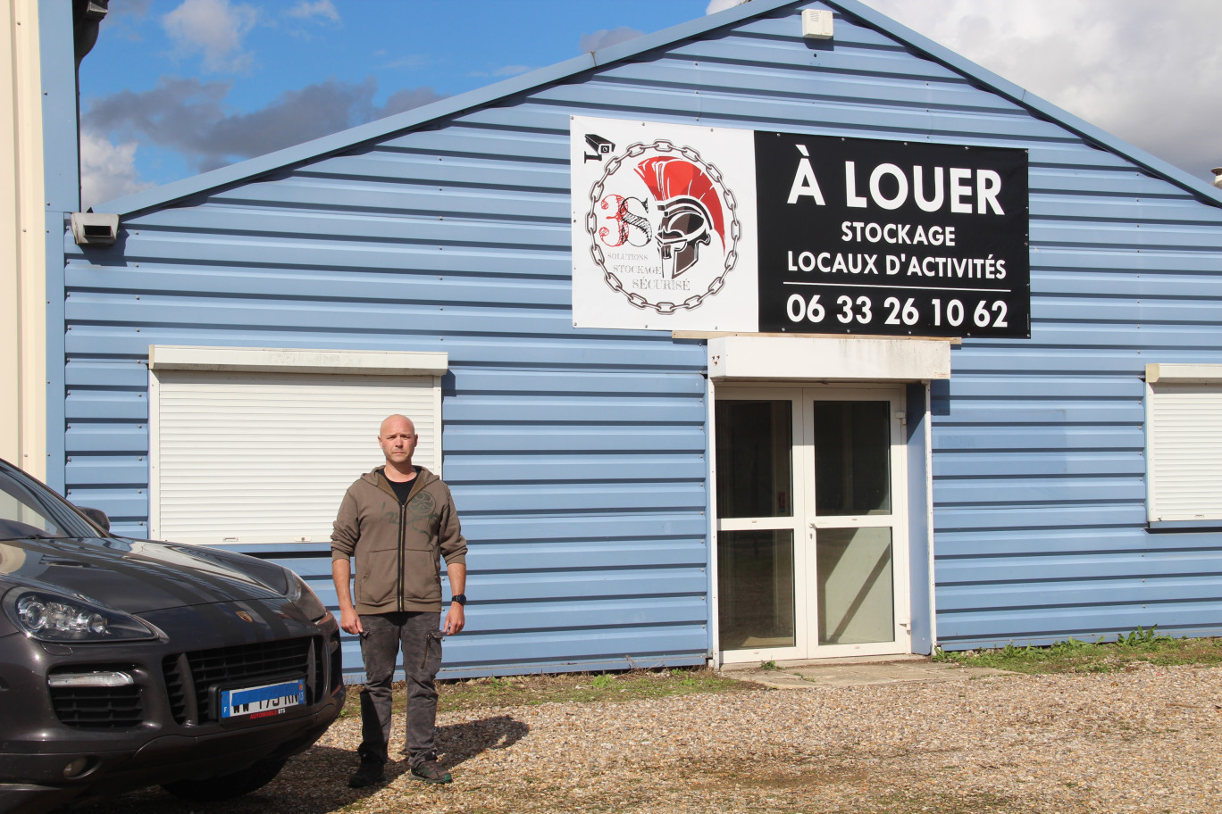 © Aletheia Press  / L. Brémont « J’ai décidé de proposer des loyers en dessous de la moyenne habituellement pratiquée. Je veux pérenniser la présence ces entreprises » explique Valentin Houlbert. 