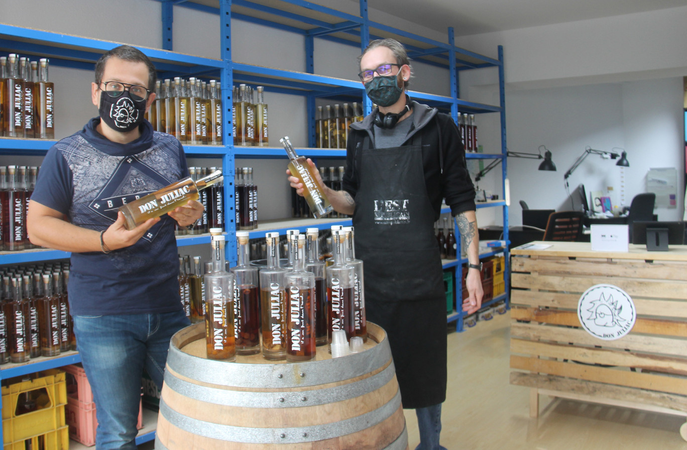 Alexandre Rainon et Kévin Juliac viennent de prendre possession de leurs nouveaux locaux du côté de la rue de la Tannerie à Nancy.