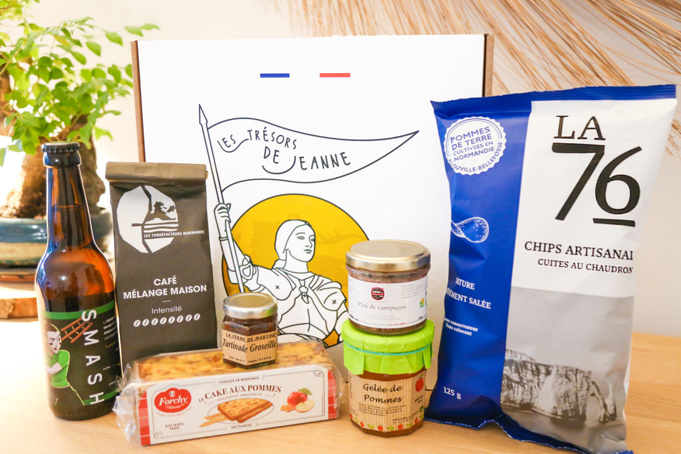 Le coffret gourmand « Les Trésors de Jeanne »