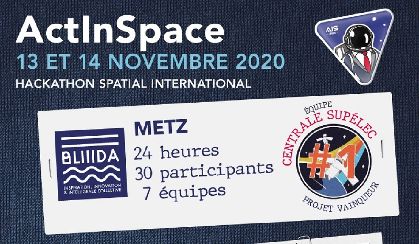 CentraleSupélec remporte l’édition messine d’ActInSpace