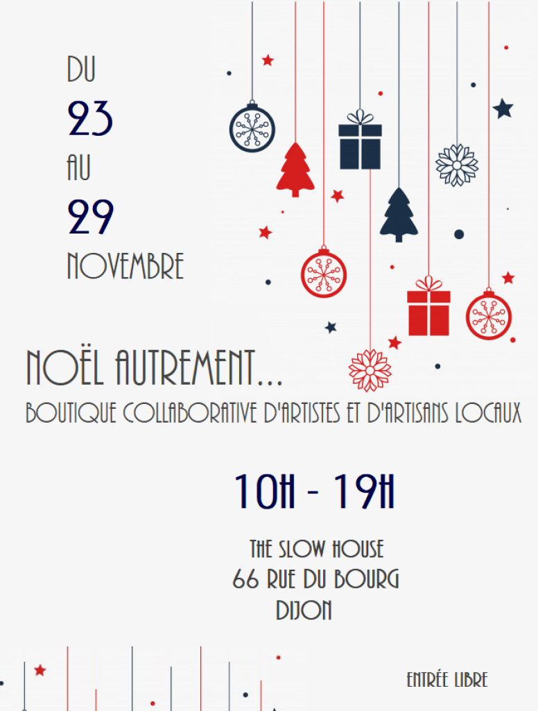 Annulation de la boutique collective de Noël à Dijon