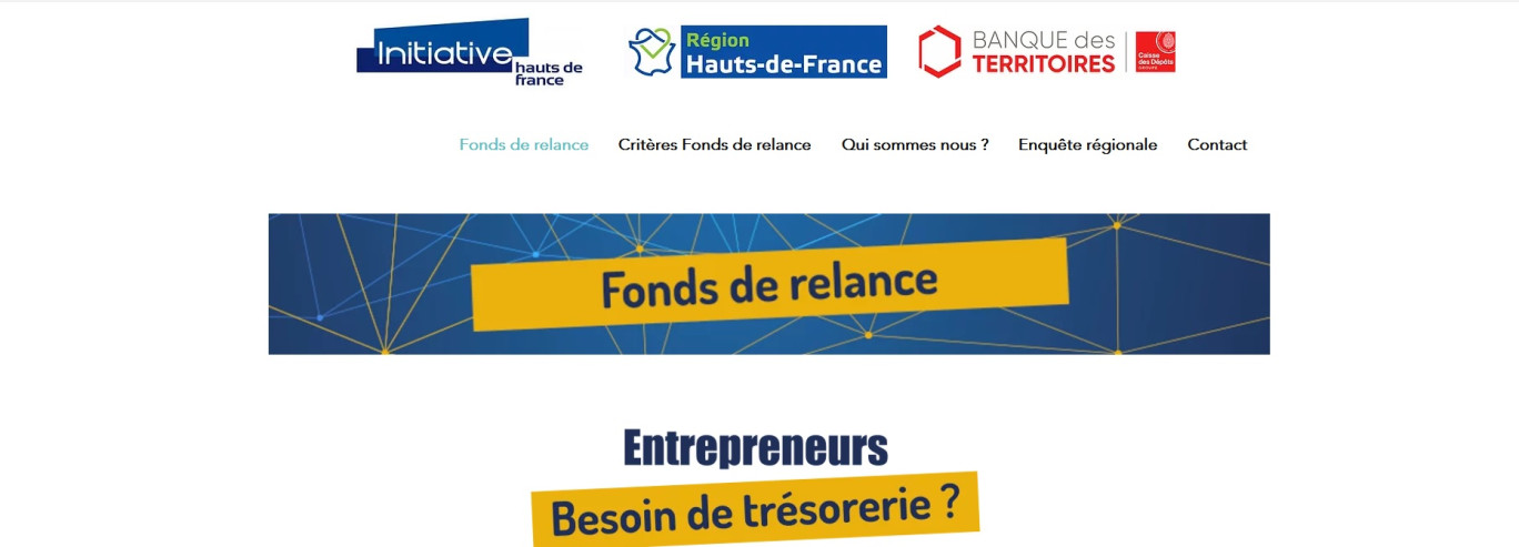 Un fonds de relance pour les petites entreprises de la région