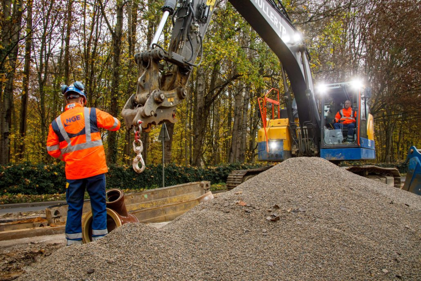 L'agglomération de Thionville en travaux actuellement. (c) CAPF