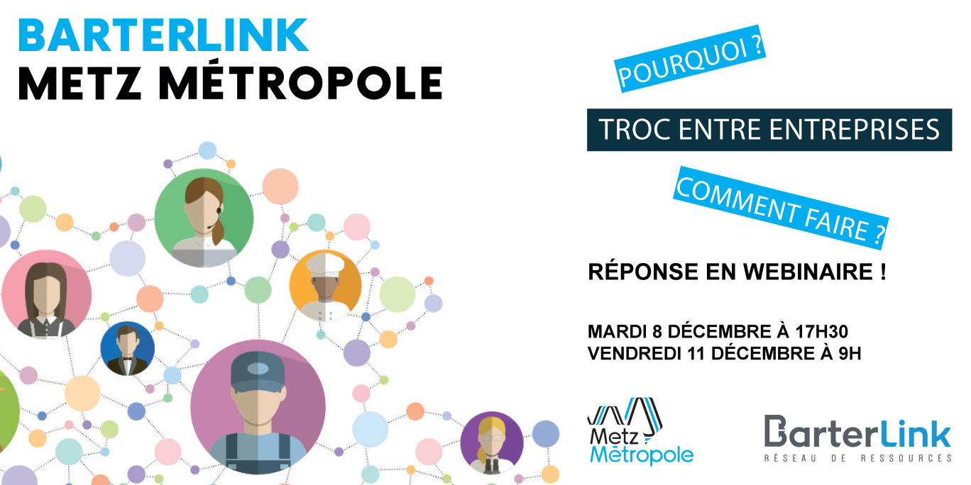 Metz Métropole : un webinaire autour du BarterLink