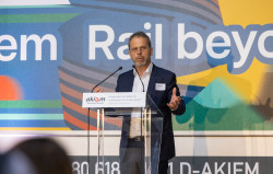 Fabien Rochefort, président directeur général d’Akiem, lors de l&#039;inauguration. © ACHphoto.com